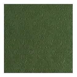 Pacote Com 15 Guardanapos 33x33cm de Papel Elegance dark Green Fsc Mix